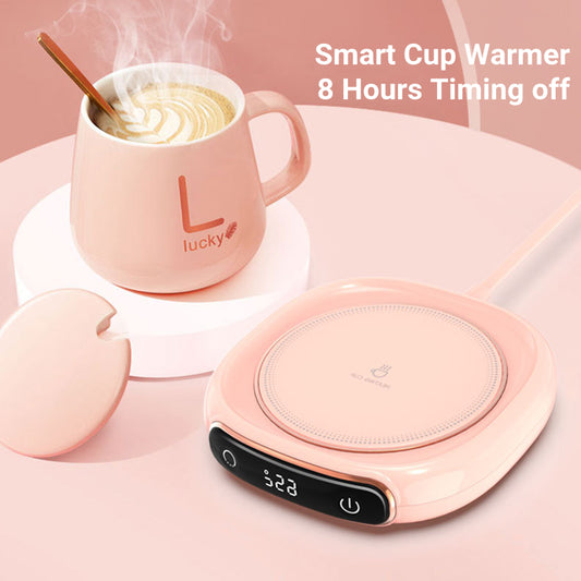 Chauffe-tasse à café, dessous de verre intelligent, isolation thermique, température constante, coussin chauffant pour bureau