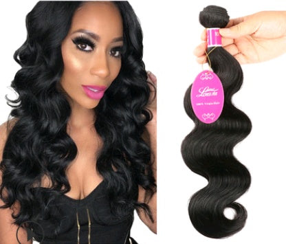 Natural color wig, real wig, hair extension, Brazilian body wave hair wig